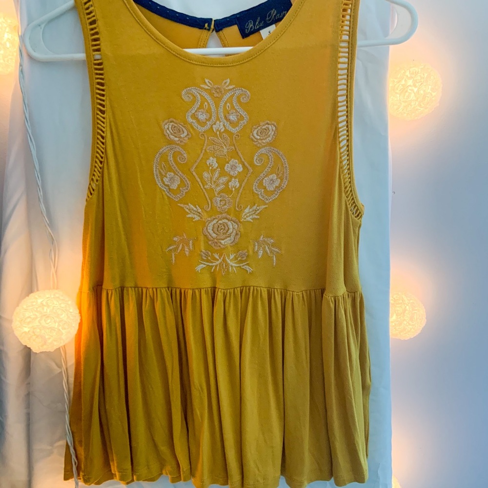 High low tank top